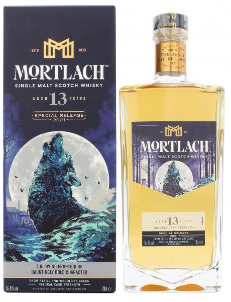 Mortlach 13 Jahre  Special Release 2021 Cask Strength 55,9% vol. 0,7l